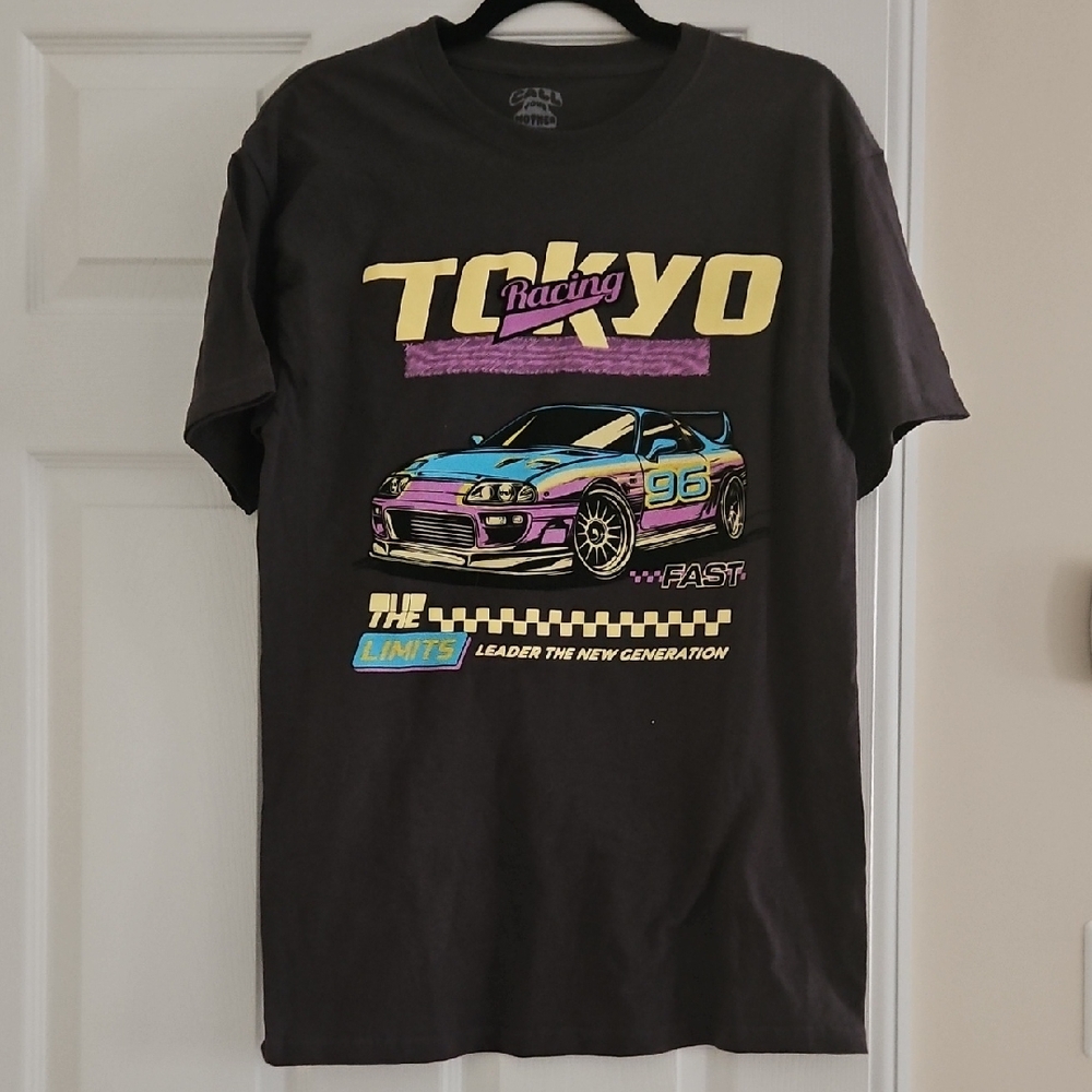 Tokyo Racing Graphic Tee - Black